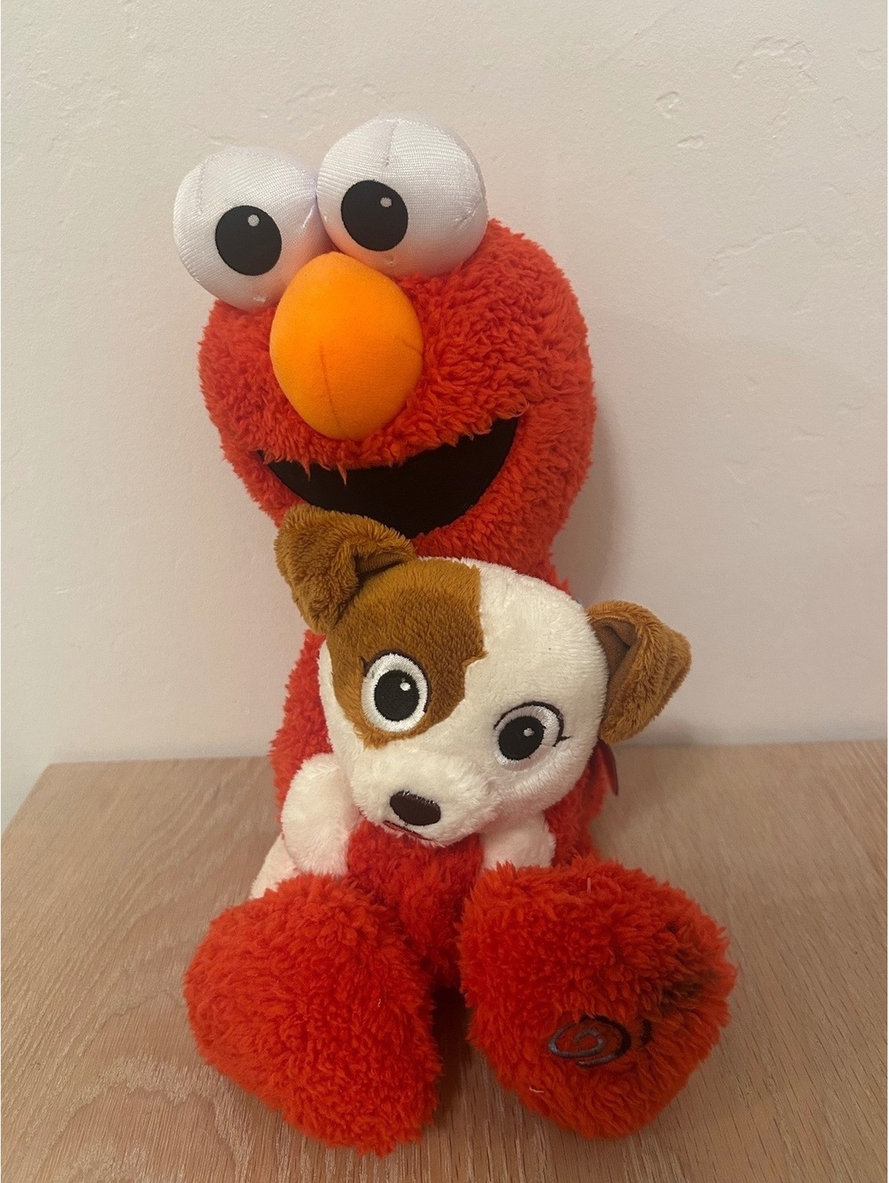 Sesame Street Elmo and Puppy Plush Toy - Friendship Forever
